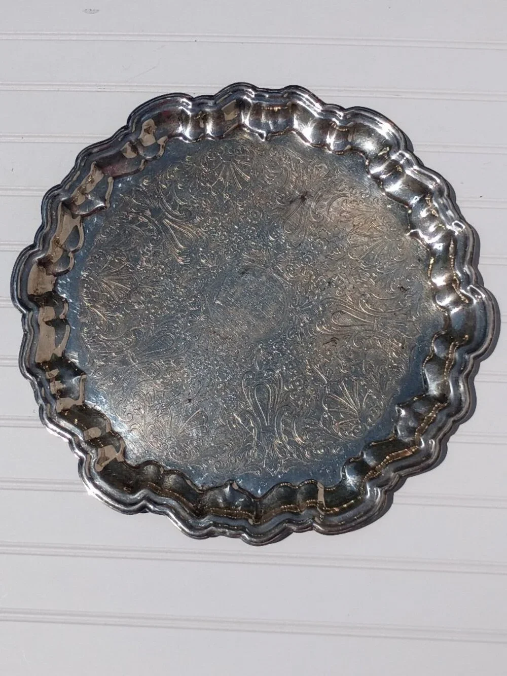 Vintage Silverplate Serving Tray Platter 16